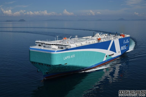今治造船為正榮汽船建造LNG雙燃料汽車運輸船交付