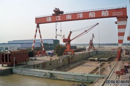 揚子江金控再下單！靖江南洋船舶進軍新市場