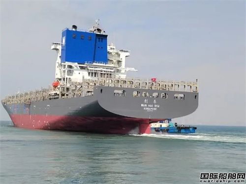 齊耀環保為萬海航運提供的脫硫系統首船試航成功