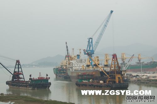 江門拆船業向“綠色拆船”靠攏